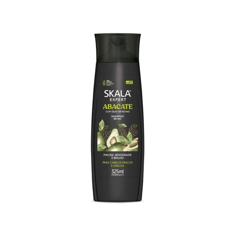 Skala Avocado Shampoo, Sulfate-Free, Vegan, Dry and Damaged Hair, 325ml