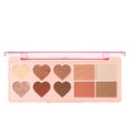 Pink Flash Multi-Use Makeup Palette, Eyeshadow, Blush, Contour, Highlighter, 03