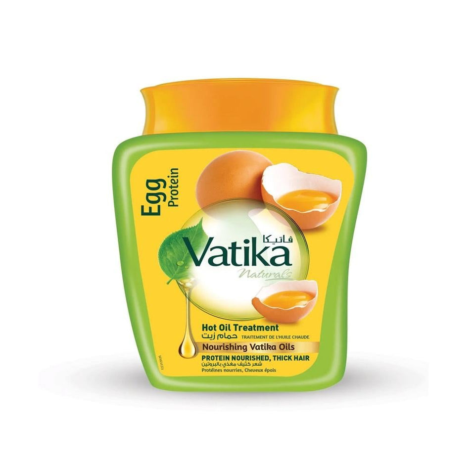 Vatika Deep Moisturizing Hair Oil with Egg Protein Hair Treatment 500g