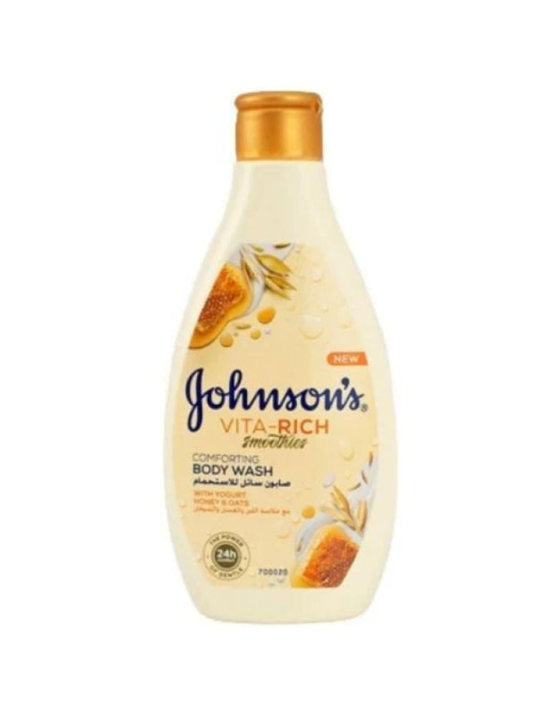 Johnson's Vita Rich Body Wash - Yogurt, Honey & Oats, 250ml
