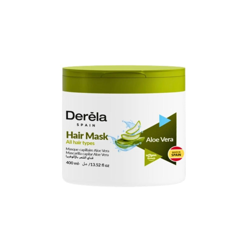 Derela Spain Aloe Vera Hair Mask Deep Conditioning Treatment 400ml