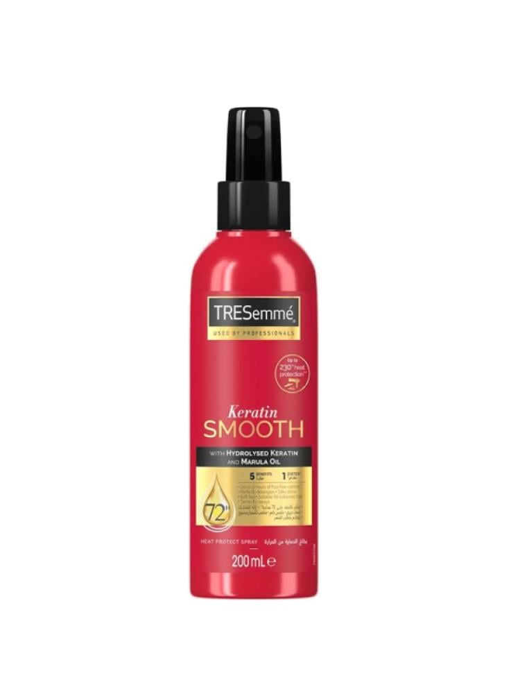 Heat Protection Spray for Frizzy Hair Keratin Smooth TRESemmé 200ml
