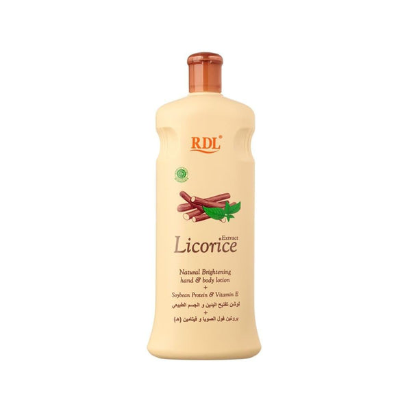 Best Body Lotion for Dry Skin Licorice Brightening RDL 600ml