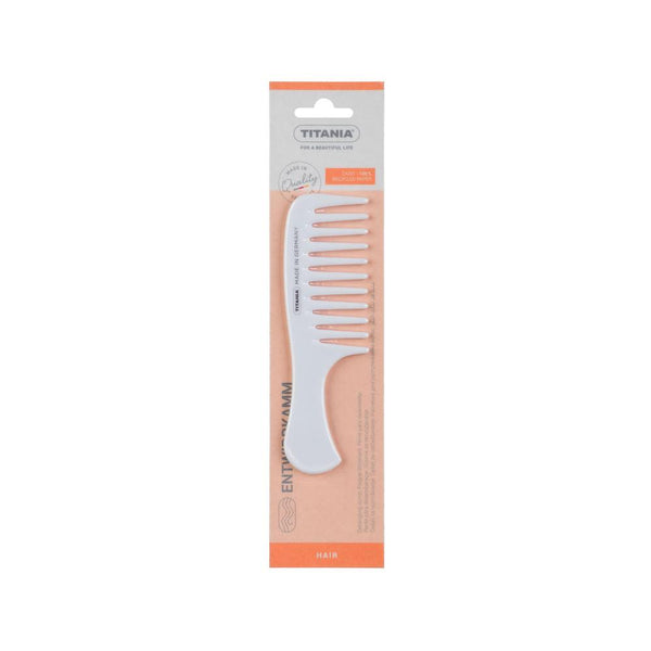 Hair Comb Detangling Rounded Teeth Titania No. 1803/6 Multi-Colour