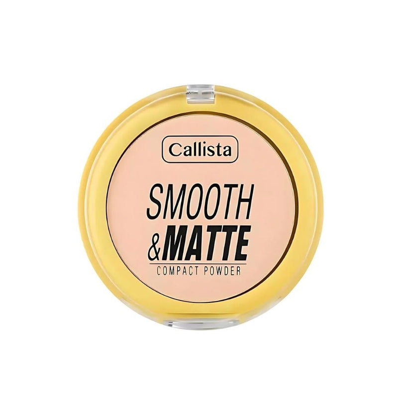 Callista Pressed Face Powder Matte Finish Shine Control 32 Warm Sand 10g