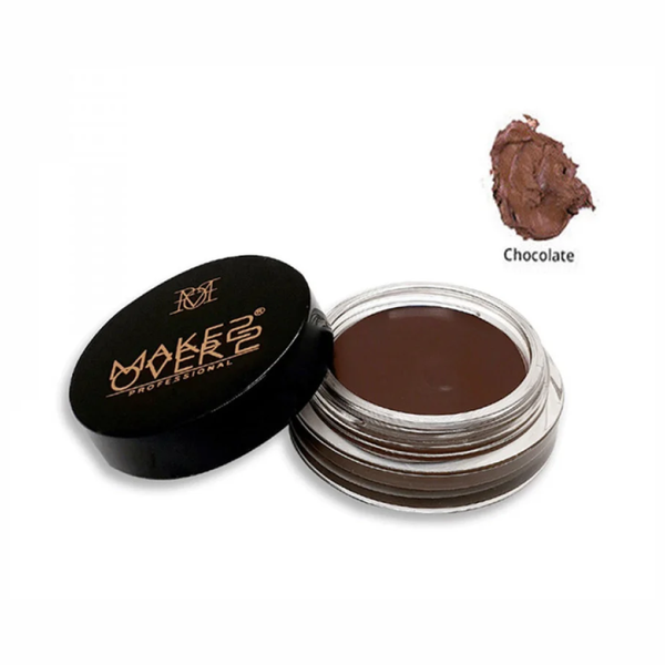 Make Over 22 Eyebrow Gel M1901 Chocolate, Waterproof Creamy Formula
