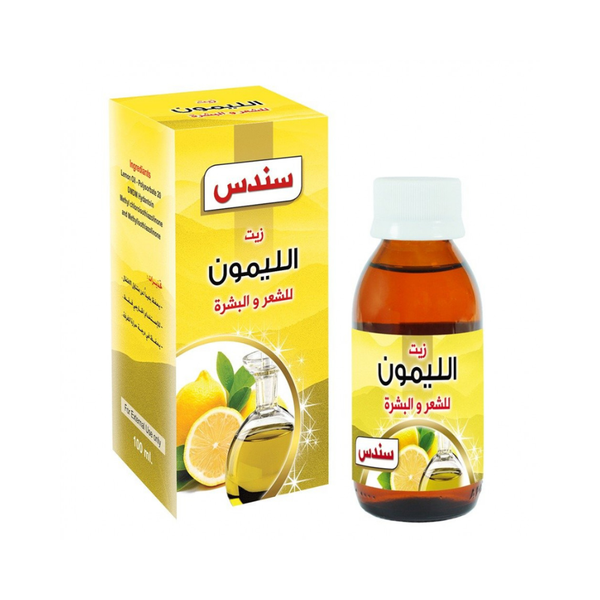 Lemon Oil Hair and Skin Refreshing Cleansing Formula Sundus 100ml