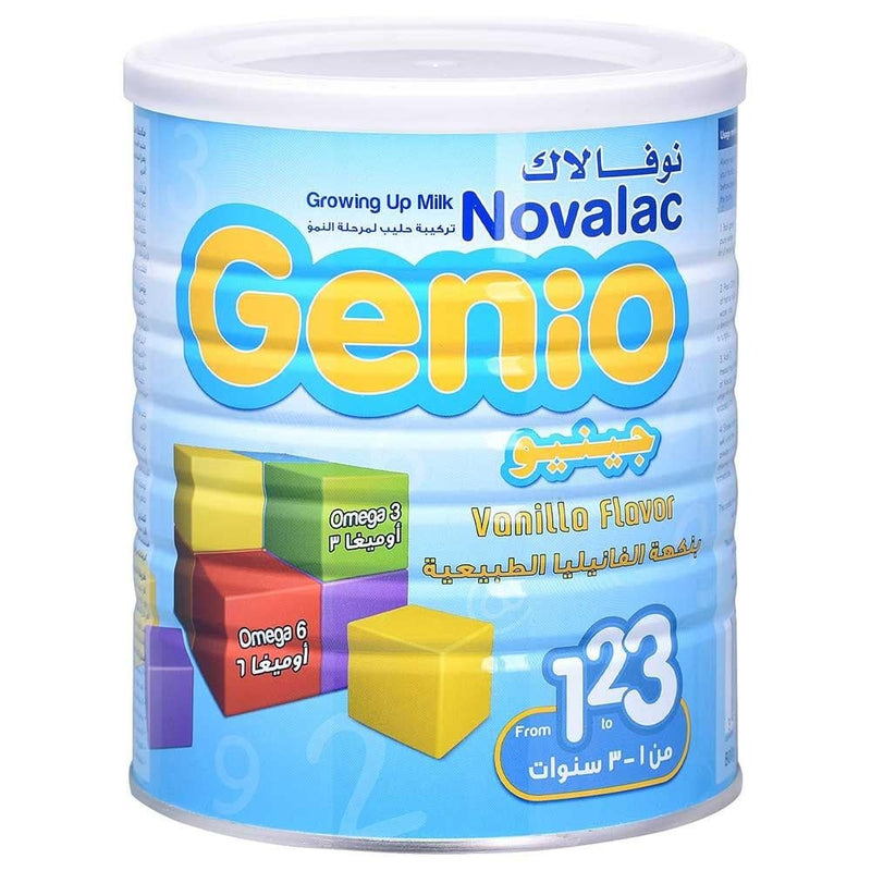 Buy Toddler Milk Genio Nutritional Support for 1 to 3 Years Novalac 800g