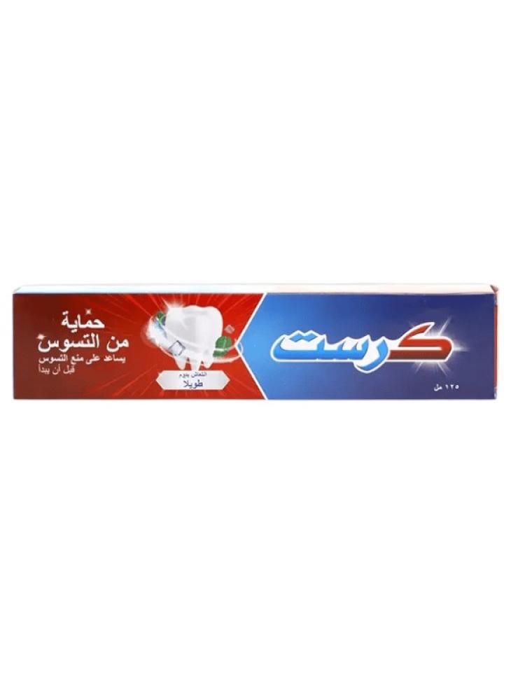 Cavity Protection Toothpaste Enamel Strengthening Crest 125ml