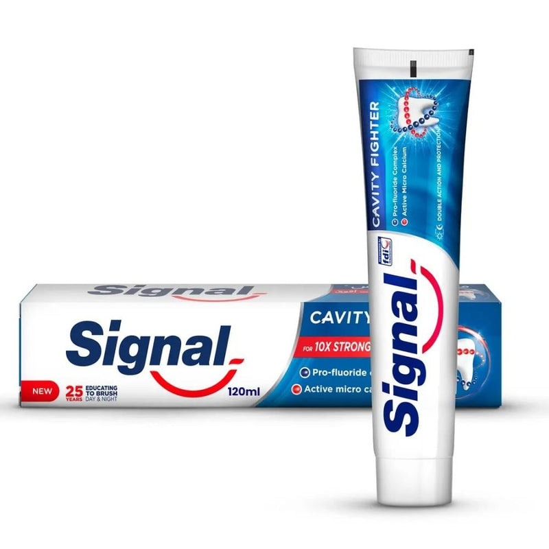 Best Toothpaste for Enamel Calcium Cavity Fighter 120ml Signal