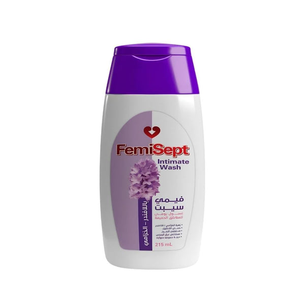 Intimate Wash for Sensitive Skin Lavender Daily Cleansing FemiSept 215ml