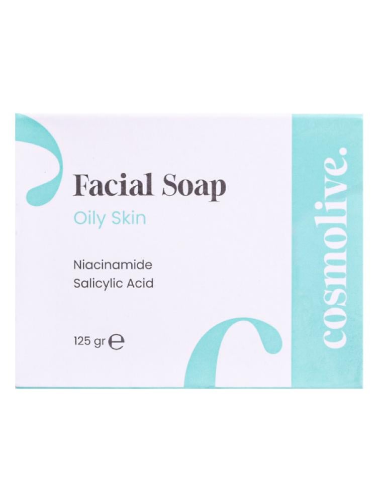 Facial Soap for Oily Skin Niacinamide Salicylic Acid Cosmolive 125g
