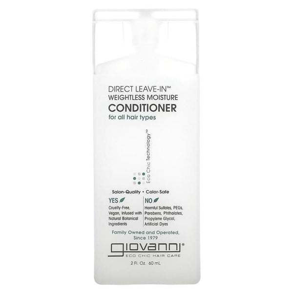 Shea Moisture Leave In Conditioner Weightless Moisture 60ml GIOVANNI