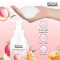 Boya Mineral Milk Foaming Body Wash, Peach and Honey, 500ml