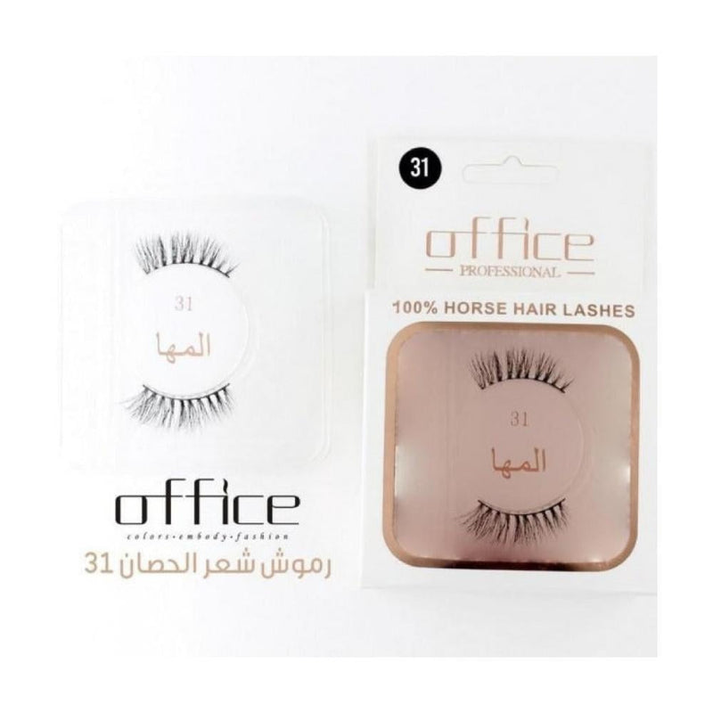 Office Oryx Horsehair Eyelashes 31 Natural Looking False Eyelashes Fullness