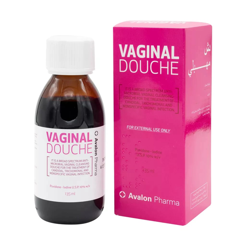Vaginal Wash Intimate Hygiene Povidone-Iodine Cleansing Solution Avalon 135ml