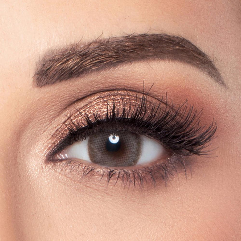 Top Rated Colored Contact Lenses Monthly Dark Sepia Natural Tone Amara 2 Pack