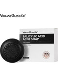 Salicylic Acid Acne Soap Deep Cleansing Pore Unclogging Vibrant Glamour 100g