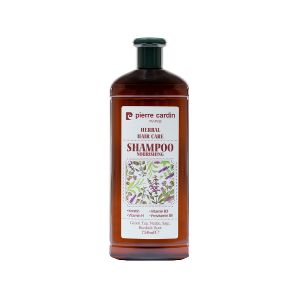 Pierre Cardin Herbal Shampoo for Oily Hair, Sebum Regulating, 750ml