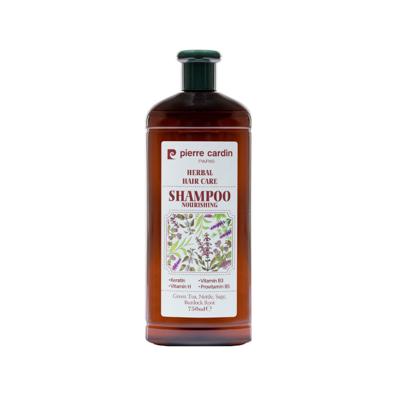 Pierre Cardin Herbal Shampoo for Oily Hair, Sebum Regulating, 750ml