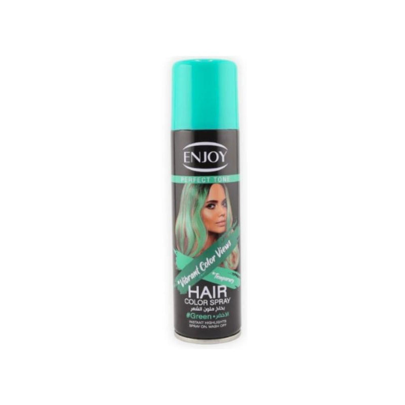 Enjoy Temporary Hair Color Spray Green 150ml