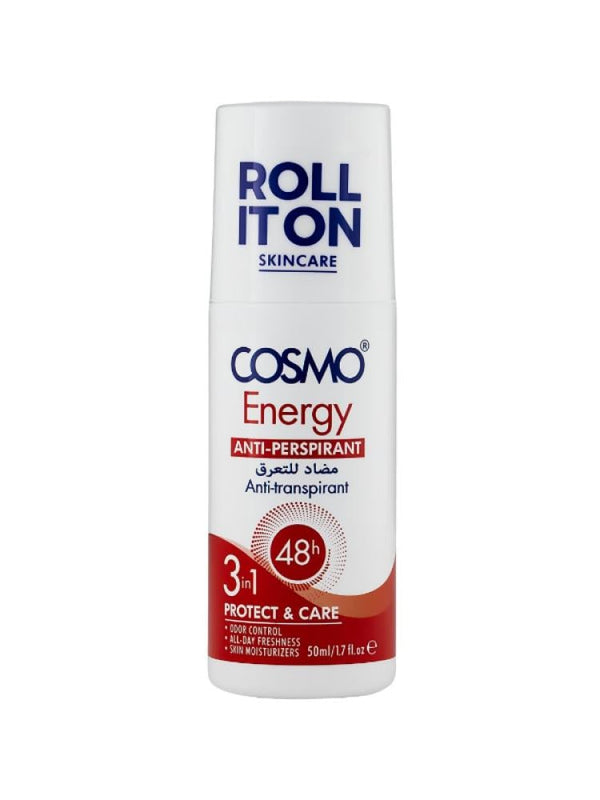 Cosmo Care 3-in-1 Antiperspirant Deodorant - For Excessive Sweating, 48 Hour Protection, 50ml