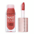 Lip Plumping Lip Gloss Pout Bomb Melba Warm Peach Hydrating Formula Revolution