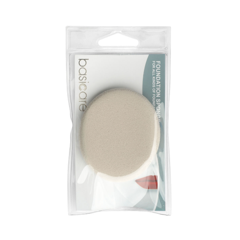 Basic Bisicare Oval Foundation Sponge 1042 Dual Use Wet or Dry