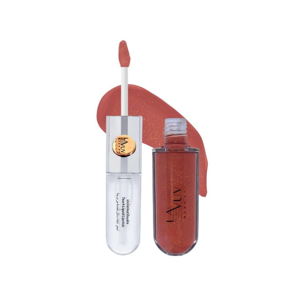 Lavuv Liquid Lipstick and Ultra Shine Lip Gloss, 16-Hour Wear, Shade 219