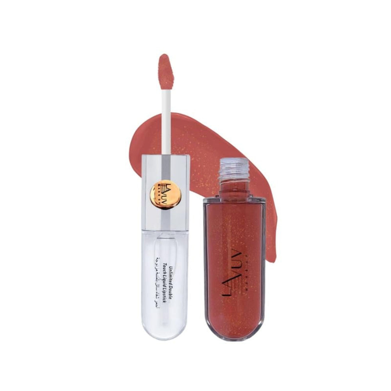 Lavuv Liquid Lipstick and Ultra Shine Lip Gloss, 16-Hour Wear, Shade 219
