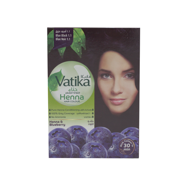 Top Rated Henna Hair Dye Raspberry Natural Colouring Vatika 6 Pack
