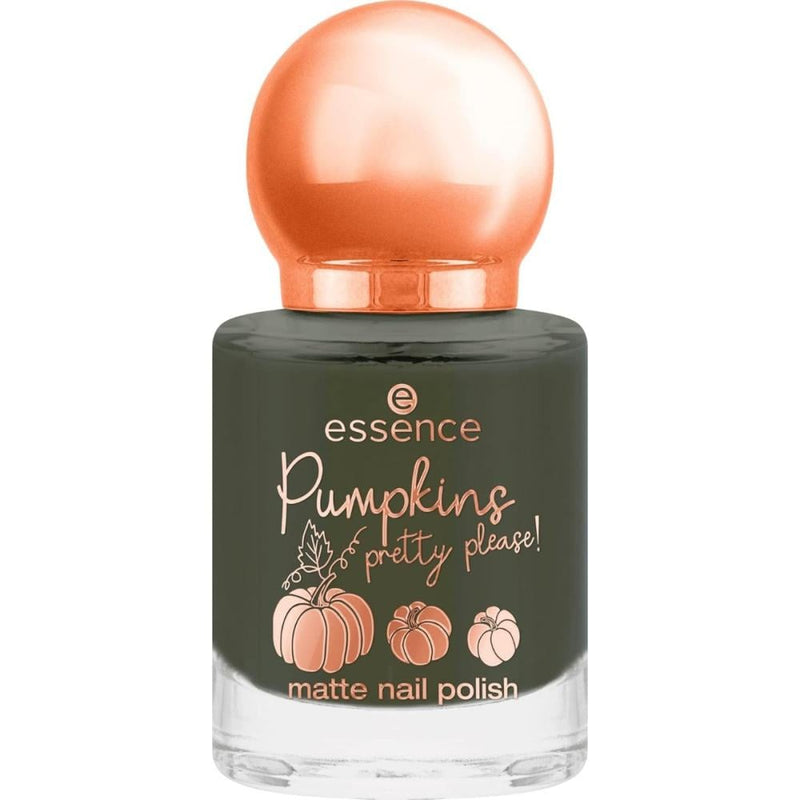Matte Top Coat Nail Polish Autumn Leaves Essence 02