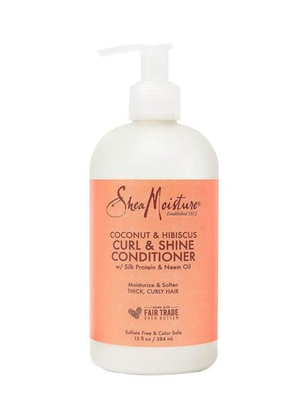 Shea Moisture Coconut & Hibiscus Conditioner - 384 ml