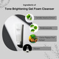 Cleansing Gel Foam Tone Brightening Centella Skin1004 125ml