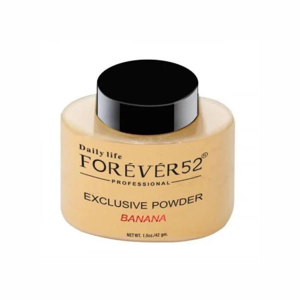 Forever 52 Banana Exclusive Loose Setting Powder FBE001, Matte Finish