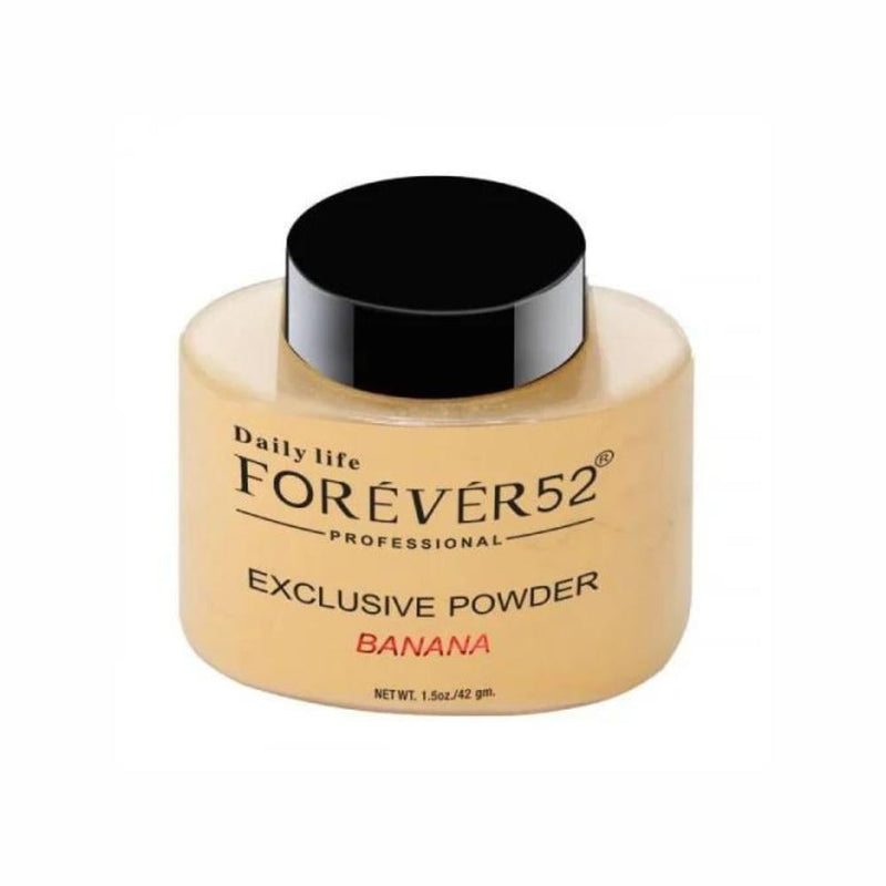 Forever 52 Banana Exclusive Loose Setting Powder FBE001, Matte Finish