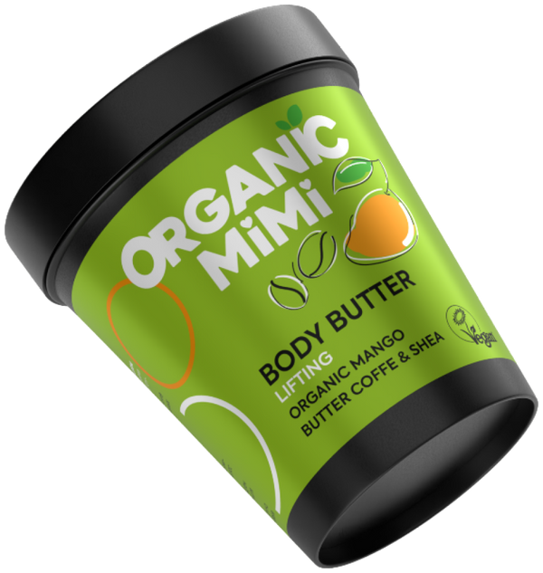 Mango Body Butter Lifting Hydrating Organic Mimi 200ml