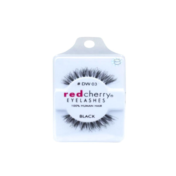 Buy False Eyelashes Natural Looking Handmade Sterilized Hair Red Cherry DW 03
