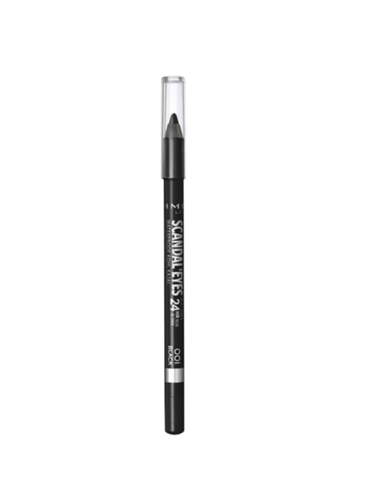 Rimmel London Scandaleyes Waterproof Eyeliner Black 1.2g