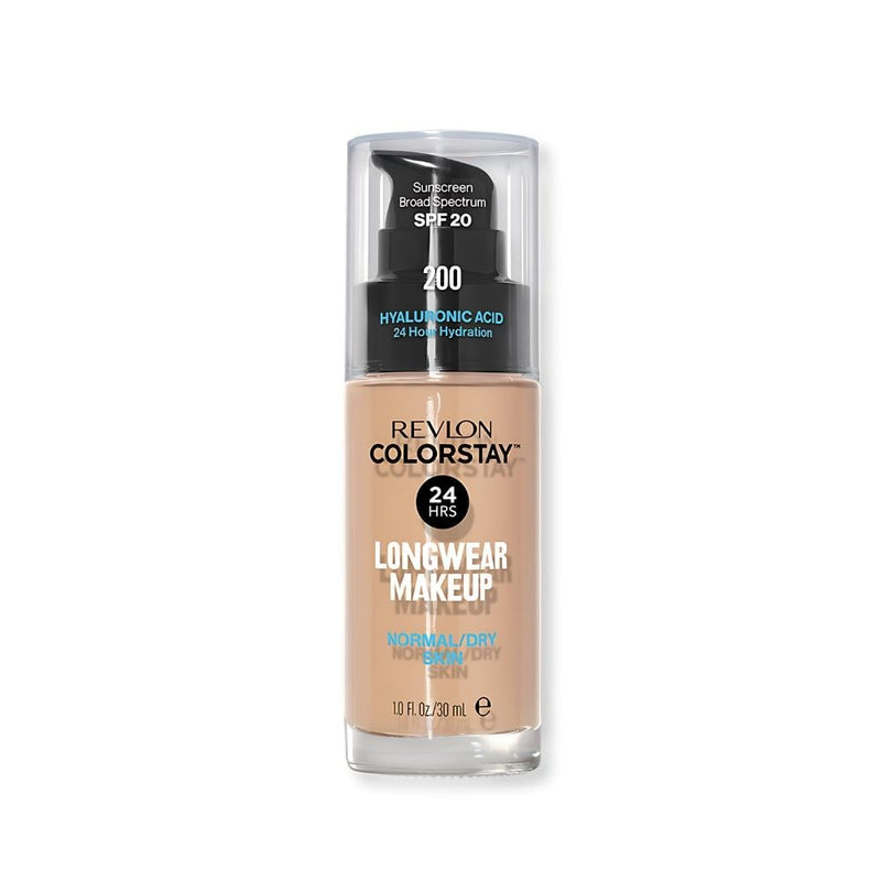Revlon ColorStay Foundation Oily Skin 200 Nude Matte Finish Full Coverage 30ml