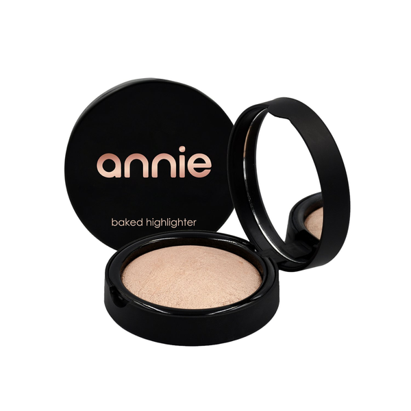 Baked Highlighter Powder Ruby Rose Luminous Finish Shade 01 Annie 8g