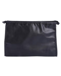 Salon System Black Transparent Zippered Makeup Bag