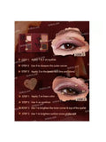 Sheglam Burning Devotion Eyeshadow Palette 4 Colors Mauve Tones Vegan