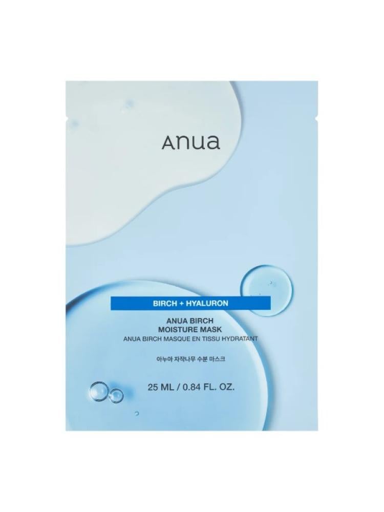 Hydrating Face Mask Birch Hyaluronic Acid Soothing Moisture Anua 25ml