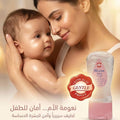 Baby Oil Gel Refreshing Rose Floral Scent Morvon 200ml