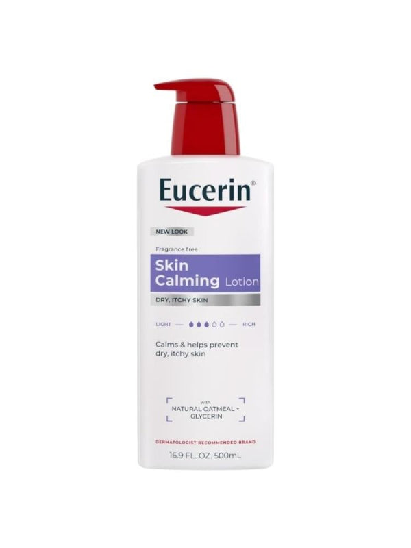 Eucerin Itch Relief Lotion for Dry Sensitive Skin Oatmeal 500ml