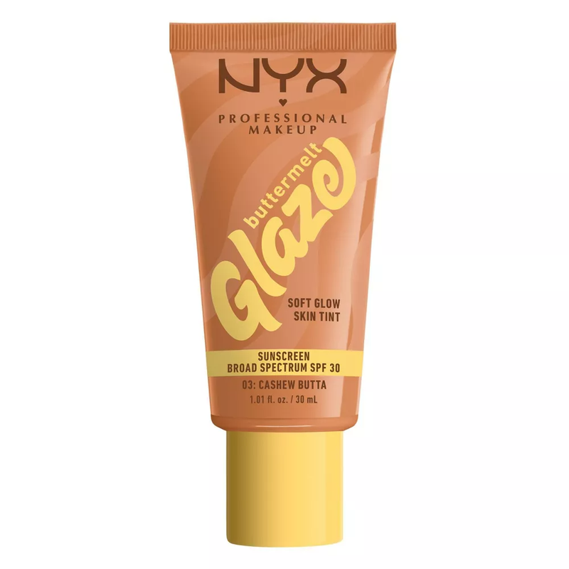 Best Skin Tint Buttermelt Glaze SPF 30 Cashew Nyx Professional Makeup 30ml