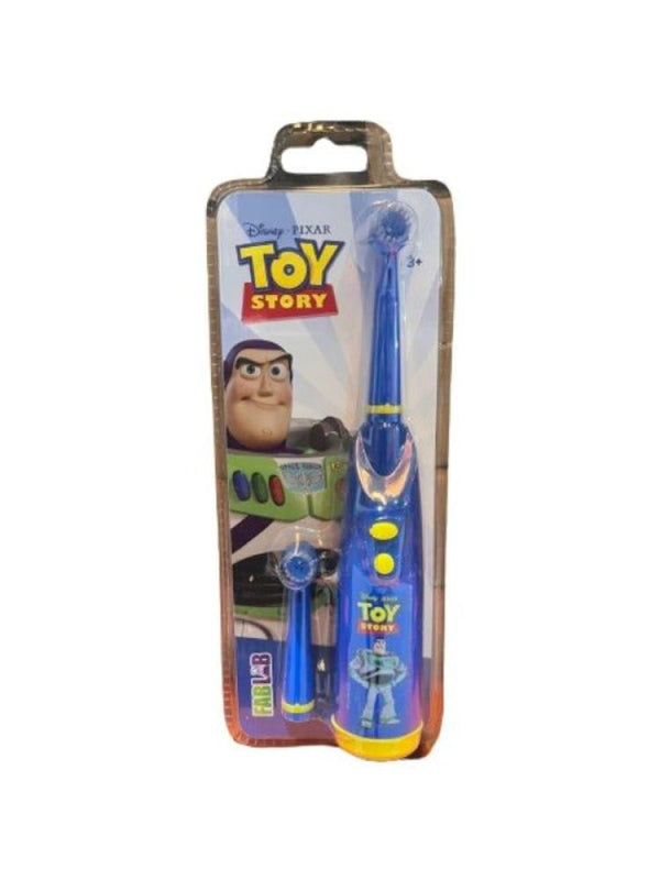 Fablab Battery Operated Kids Toothbrush - Toy Story Buzz Lightyear Design, Soft Bristles