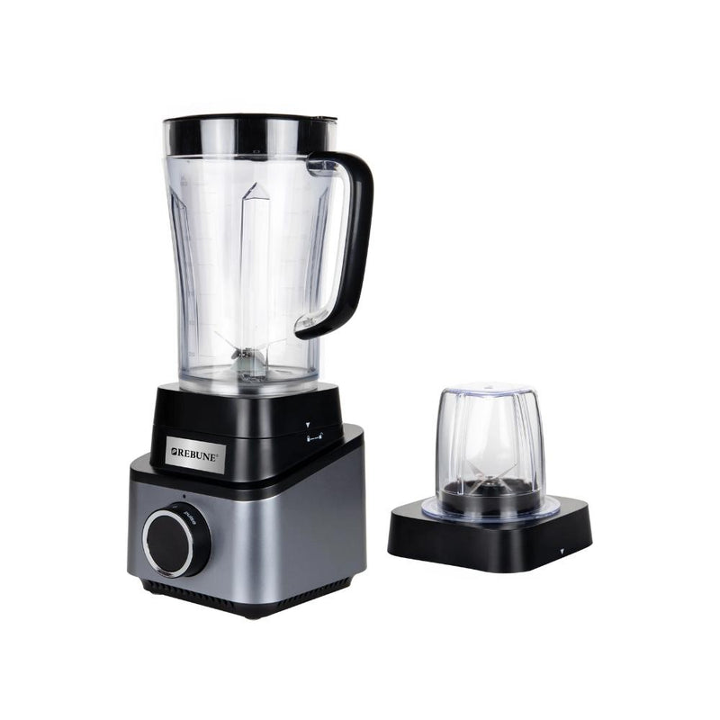 Rebune Electric Blender and Spice Grinder, 650W, 1.5L, RE-2-197