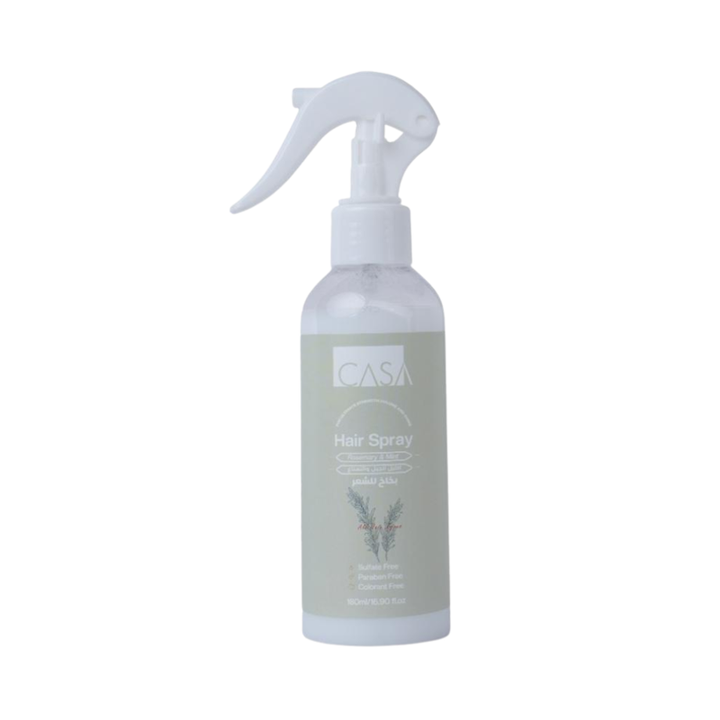 Casa Rosemary Mint Scalp Spray for Hair Strengthening, 180ml